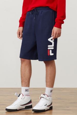 FILA Bono Shorts Navy / White / Red,Mens Clothing | CA.GLCQNM574